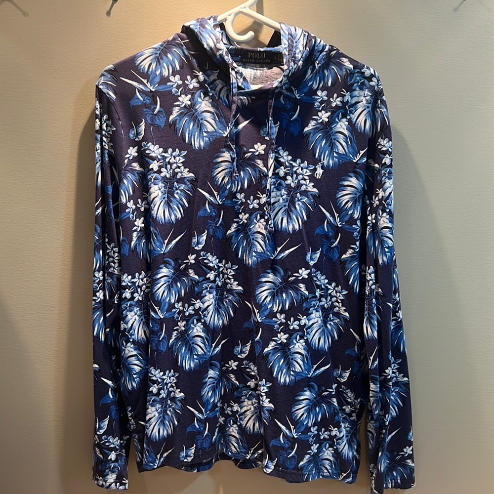 Ralph Lauren Lightweight Floral Hoodie